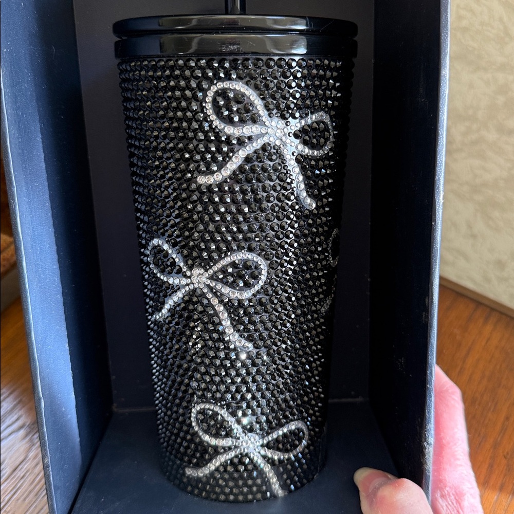 Hydrapeak Limited Edition Black Stainless Steel Insulated rhinestone Tumbler. - Picture 10 of 11